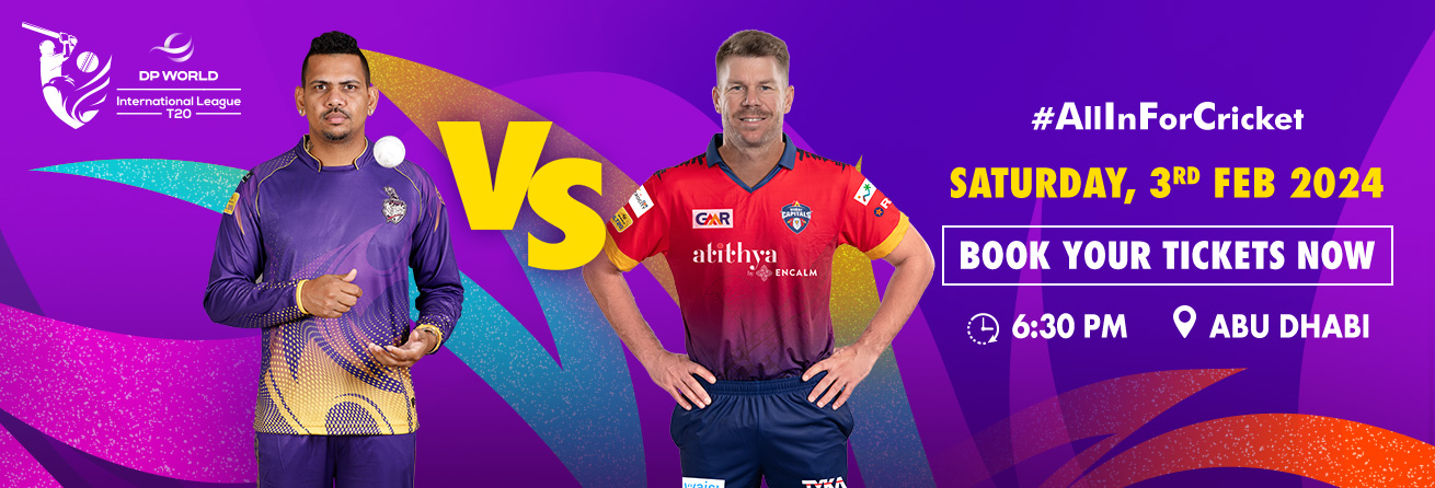 AD Knight Riders  VS  Dubai Capitals Match 20 DP World ILT20 2024