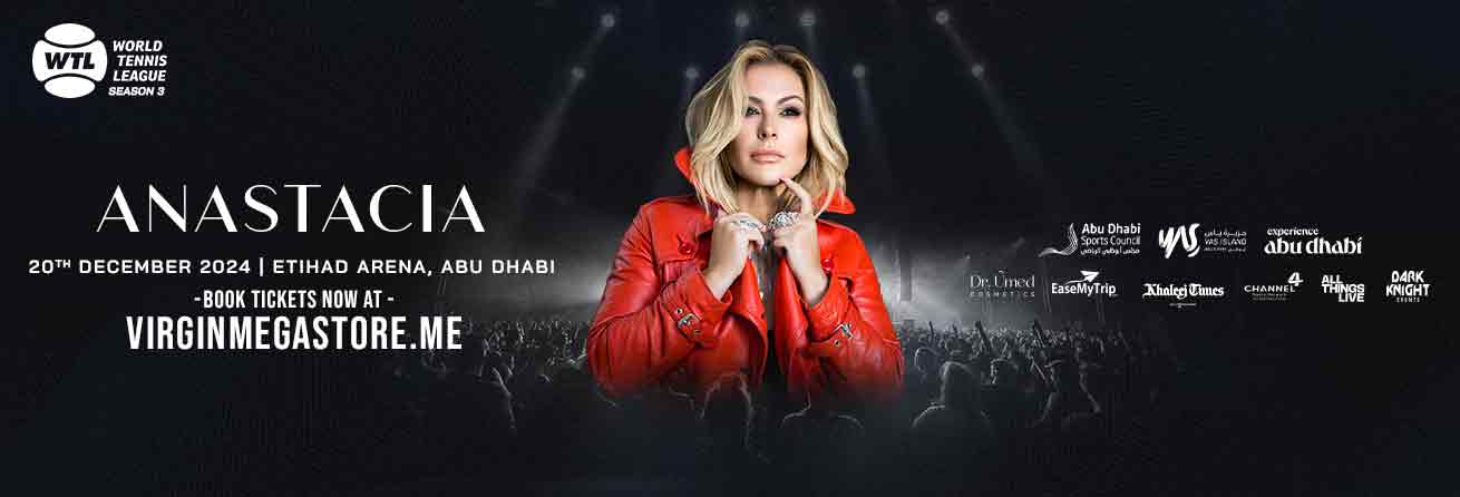 WORLD TENNIS LEAGUE PRESENTS, ANASTACIA LIVE!