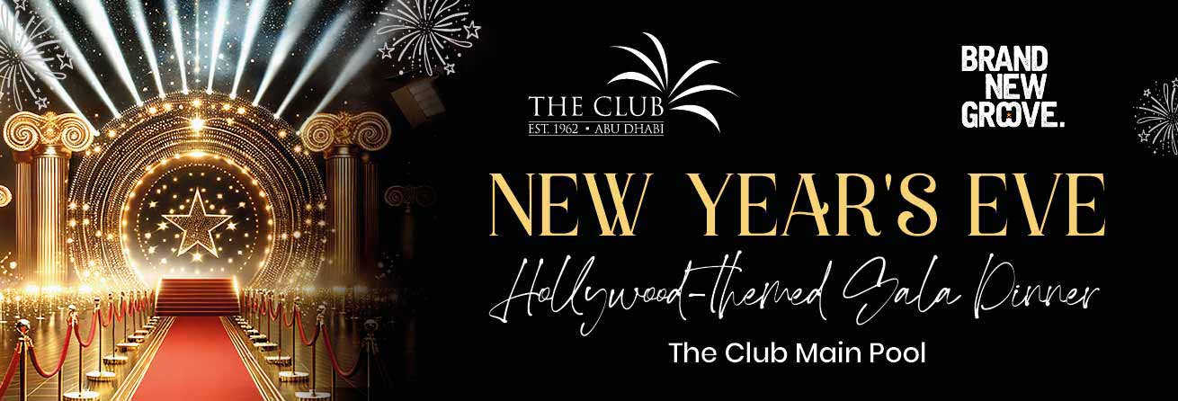 New Year’s Eve – Hollywood themed Gala Dinner