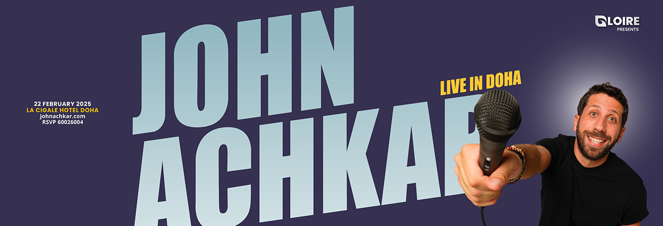 JOHN ACHKAR LIVE IN DOHA