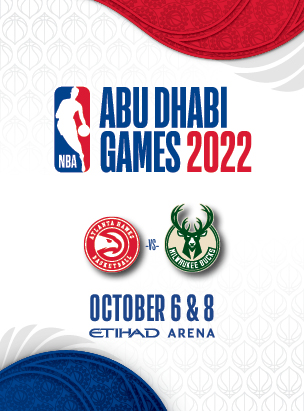 NBA Abu Dhabi Games 2022 poster