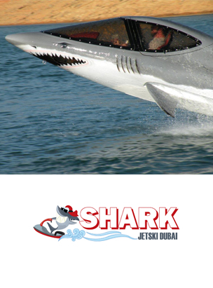 Shark JetSki Dubai poster