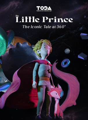 The Little Prince 360­° poster
