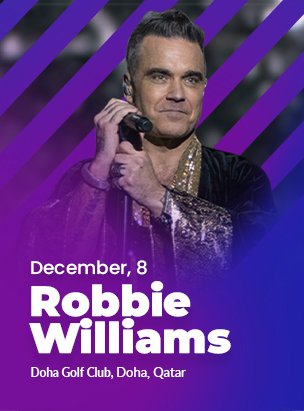 ROBBIE WILLIAMS- LIVE IN CONCERT poster