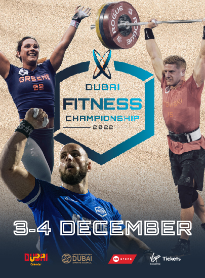 Dubai Fitness Championship 2022 poster