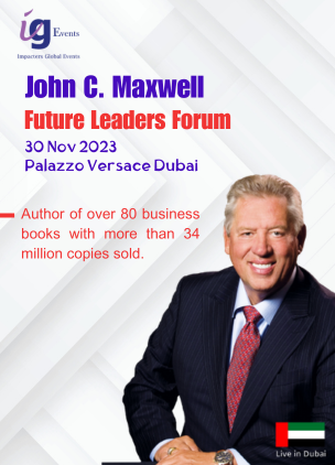 Future Leaders Forum with Dr. John C. Maxwell poster