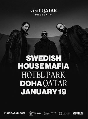 Visit Qatar Presents Swedish House Mafia poster