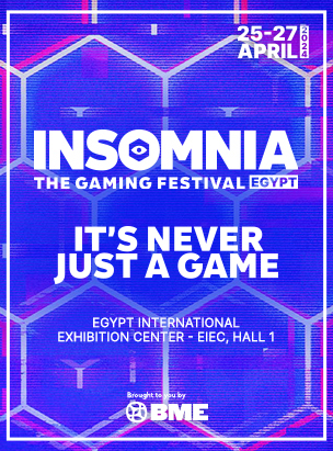 Insomnia Egypt Gaming Festival #i5 poster