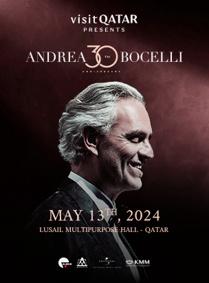 Andrea Bocelli - 30th Anniversary Tour poster