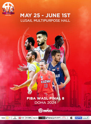 FIBA WASL FINAL 8 poster