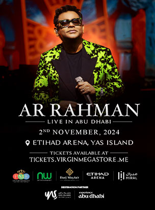 AR RAHMAN LIVE IN CONCERT poster