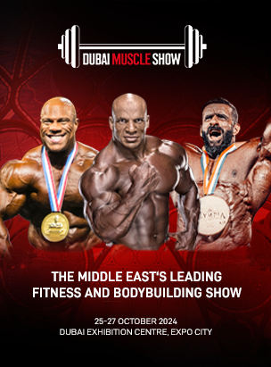 Dubai Muscle Show poster