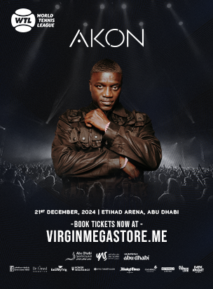 AKON LIVE AT THE WORLD TENNIS LEAGUE! poster