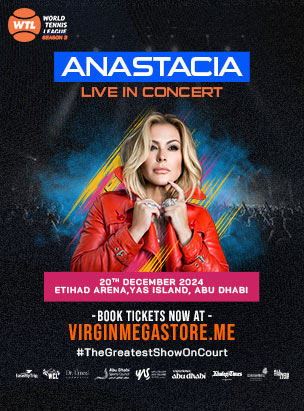 WORLD TENNIS LEAGUE PRESENTS, ANASTACIA LIVE! poster