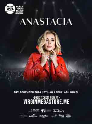 WORLD TENNIS LEAGUE PRESENTS, ANASTACIA LIVE! poster