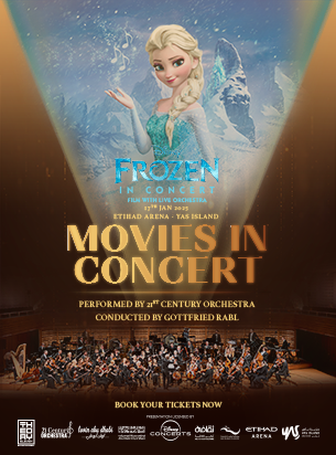 FROZEN IN CONCERT poster