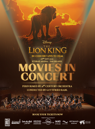 THE LION KING IN CONCERT poster