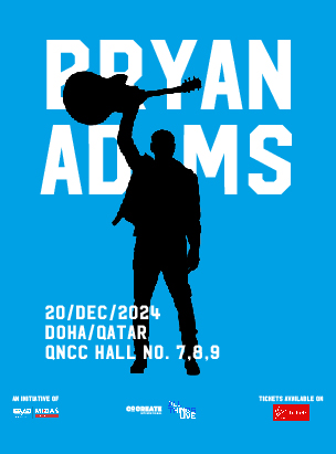 Bryan Adams Live at QNCC, Doha poster