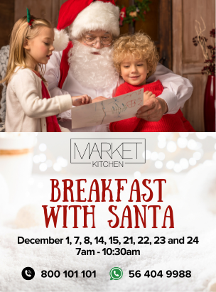 Breakfast with Santa  poster