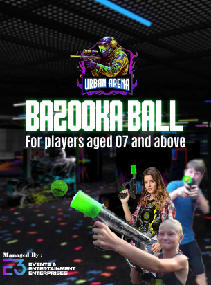 Urban Arena – Bazooka Ball  poster