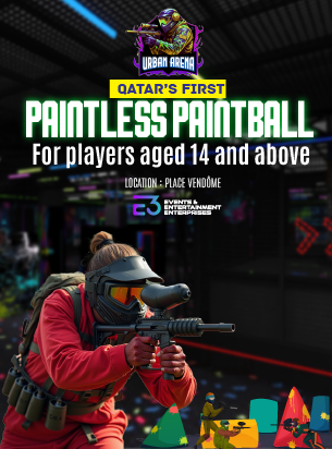 Urban Arena Paintless Paintball  poster