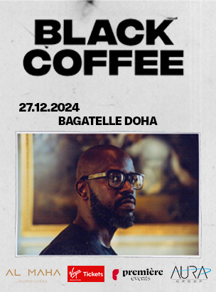 Black Coffee at Bagatelle Beach Club – Doha, Qatar poster