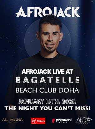 Afrojack at Bagatelle Beach Club – Doha, Qatar poster