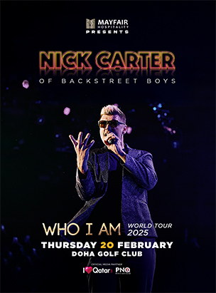 Nick Carter Live In Qatar poster