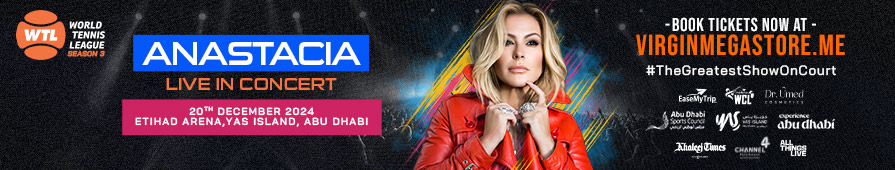 WORLD TENNIS LEAGUE PRESENTS, ANASTACIA LIVE!