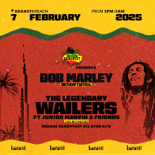 Bob Marley’s Birthday Festival: The Legendary Wailers Live in Barasti!