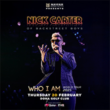 Nick Carter Live In Qatar