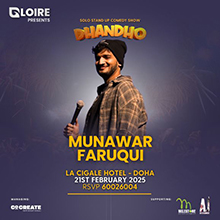 MUNAWAR FARUQUI live in Qatar